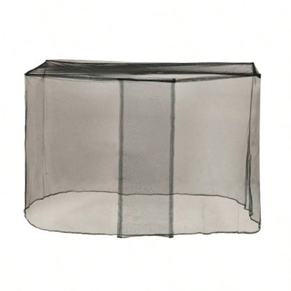 480Lbs Collapsible Wagon with Canopy, Wagon Stroller with All - Terrain Wheels, Lightweight Foldable Wagon, Large Capacity Camping, Shopping, Sports, and Garden Use, black with mosquito net