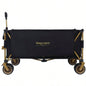 51 - inch long large Heavy - Duty Foldable Utility Wagon - 480lbs Capacity, Patented Ultra - Stable Frame, 1: 6 Space - Saving Fold All - Terrain Wheels, No Assembly Needed, Black