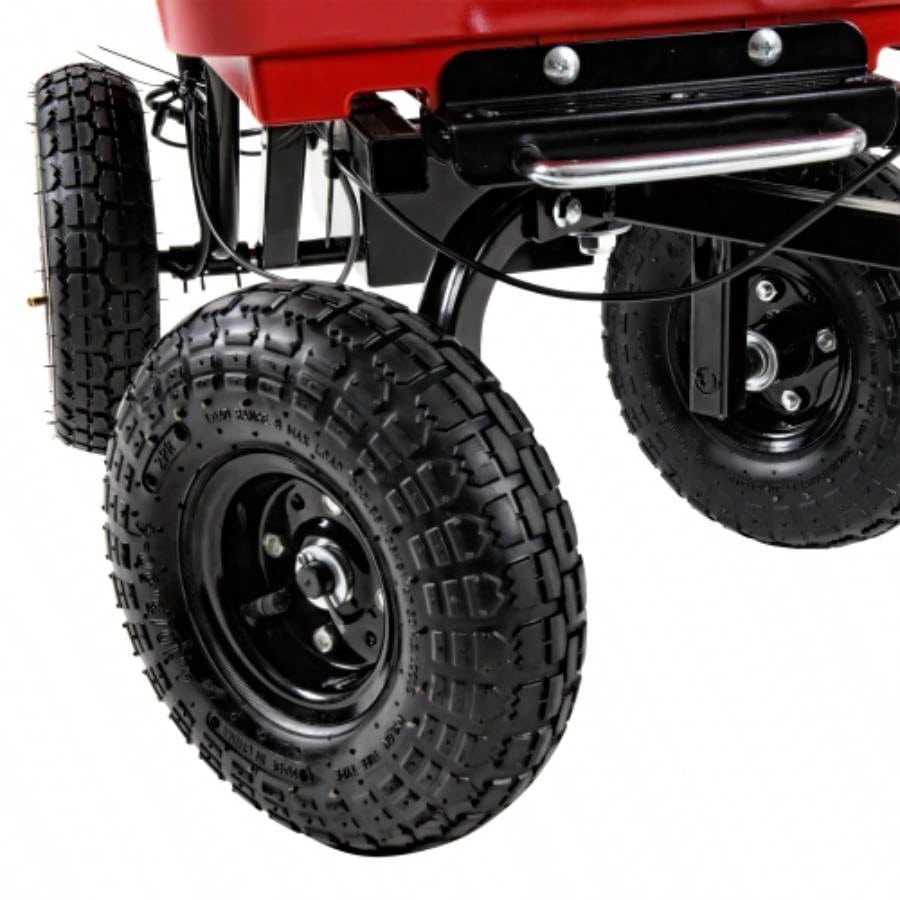 Four - wheeled cart 24V 180W lead - battery 264 lbs 120 kg one - wheeled wheelbarrow 75L garden cart plastic pot capacity 2.6 cu. ft. wheelbarrow wheelbarrow