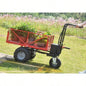 Wheelbarrow Utility Cart Powered Cart 48V28Ah 500W Capacity 500lbs 230kg Material Hauler 1000lbs Towing