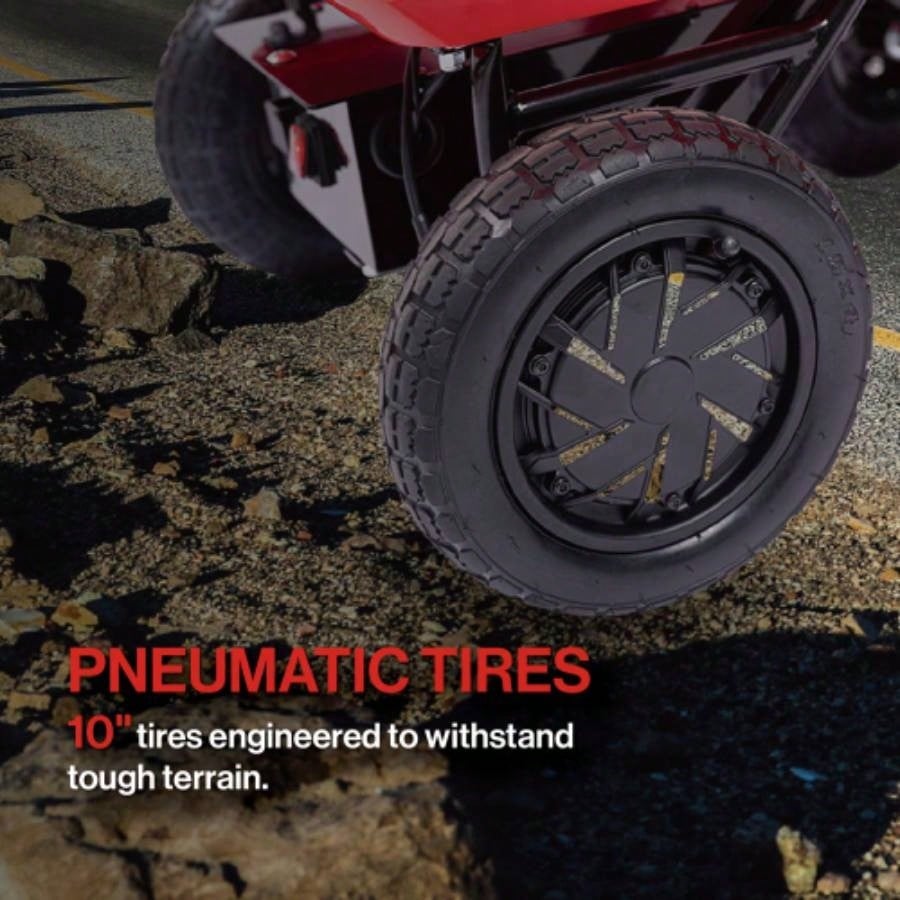 Four - wheeled cart 24V 180W lead - battery 264 lbs 120 kg one - wheeled wheelbarrow 75L garden cart plastic pot capacity 2.6 cu. ft. wheelbarrow wheelbarrow