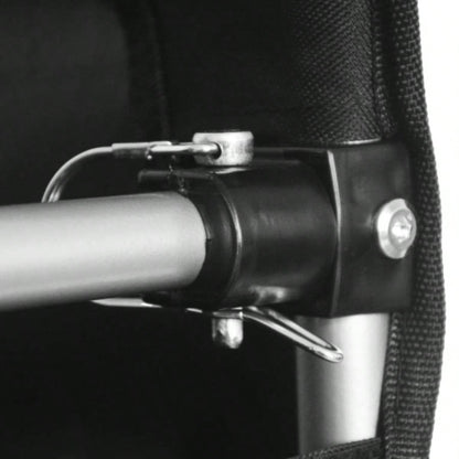 Heavy - Duty Bike Cargo Trailer with Removable Waterproof Cover - 88 lbs Capacity, 16 All - Terrain Wheels Foldable Design Camping, Groceries red black