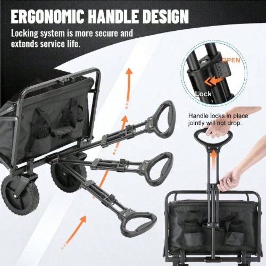 Black 2 - fold Campers