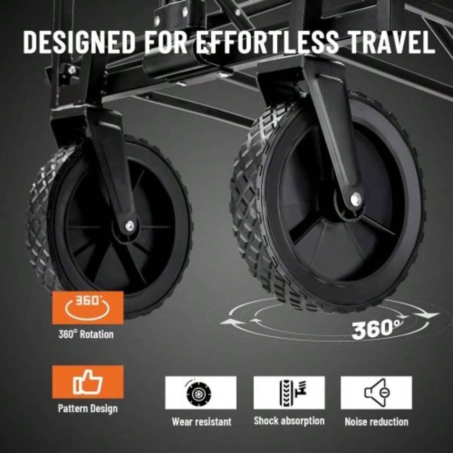 Black 2 - fold Campers