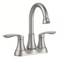 2 - Handle 4 - Inch Oil Rubbed Bronze Bathroom Faucet, Bathroom Vanity Sink Faucets with - up Drain and Supply Hoses