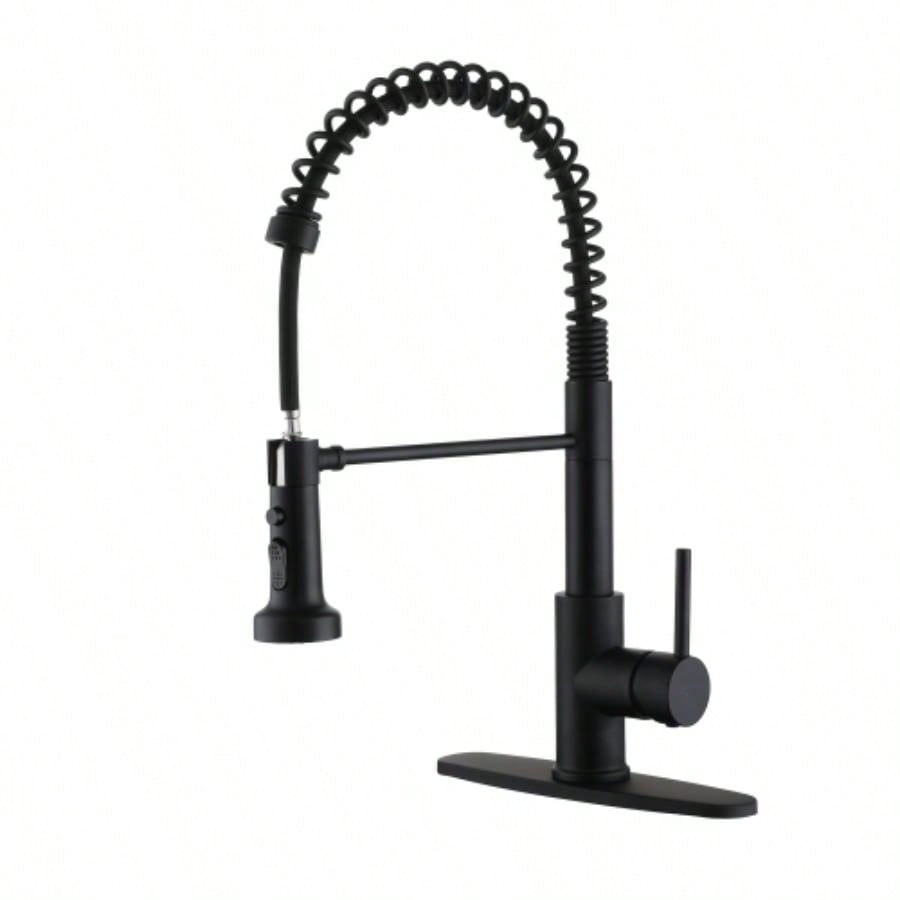 Premium Stainless Steel Pull - Out Kitchen Faucet with Flexible Spray Effortless Sink Tasks - Durable Design