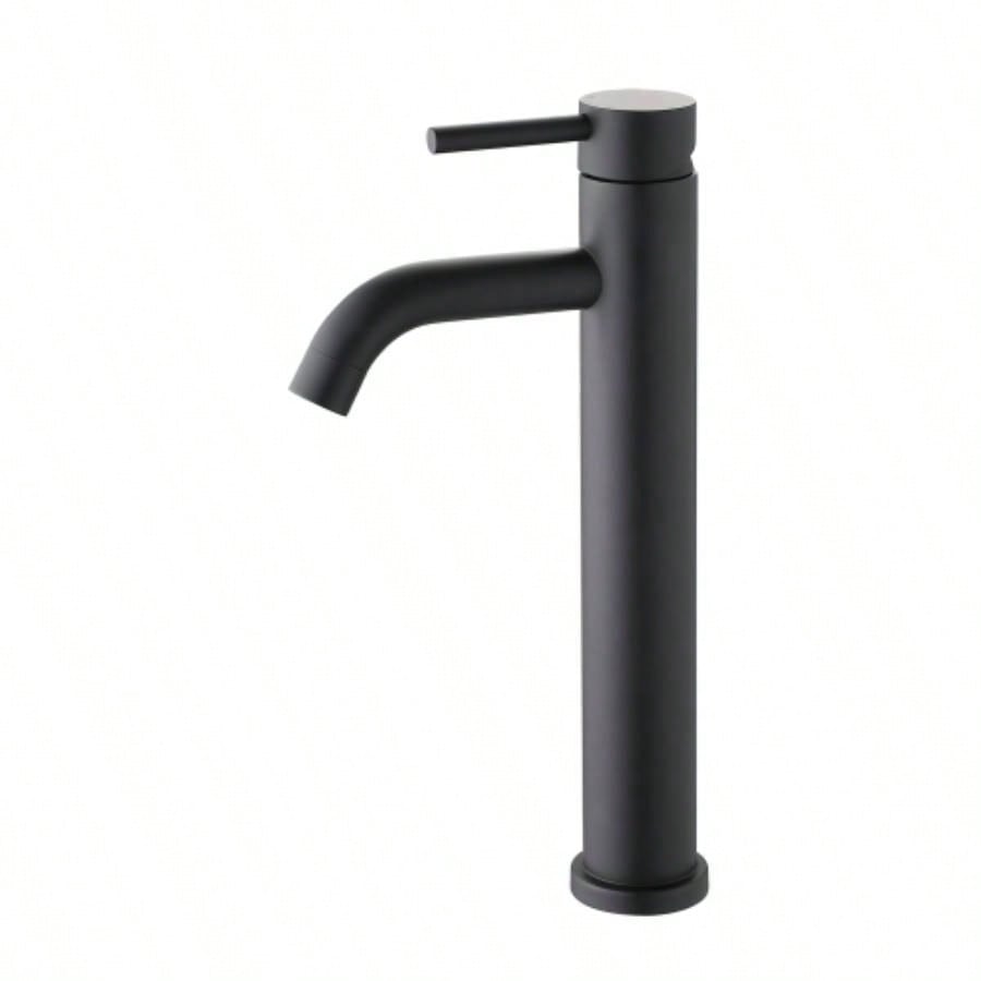 Bathroom Modern Tall Faucets Single Handle One Hole Lavatory Bathroom Sink Faucet