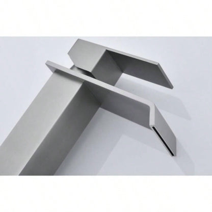 Waterfall Spout Single Handle Bathroom Sink Faucet