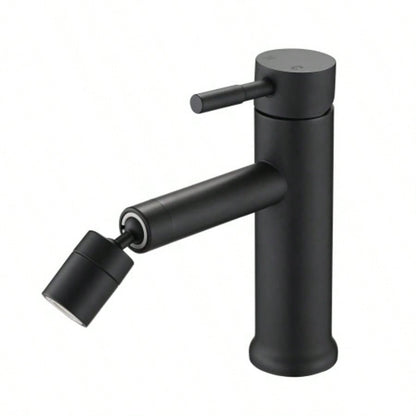 Brushed Nickle Bathroom Faucet 2 Mode Faucet Bathroom Sink with 360 Rotating Aerator