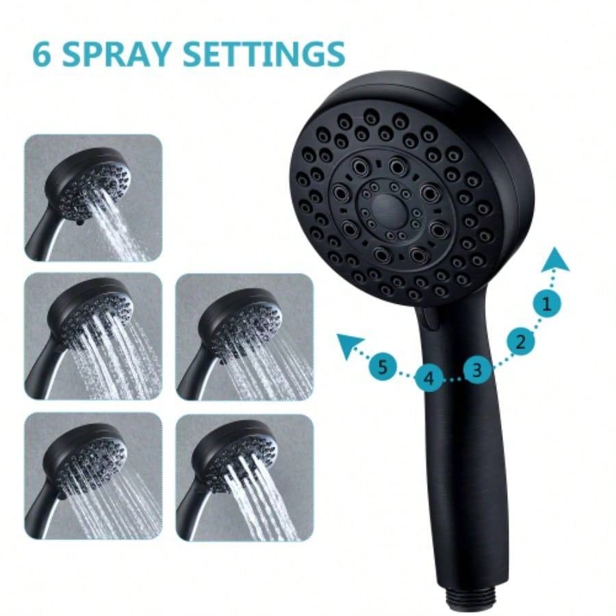 Handheld Shower with Hose High Pressure Shower Heads, Oil Rubbed Bronze