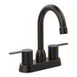 2 Handles Bathroom Sink Faucet, Oil Rubbed Bronze Centerset RV Bathroom Faucets 2/3 Hole