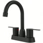 2 Handles Bathroom Sink Faucet, Oil Rubbed Bronze Centerset RV Bathroom Faucets 2/3 Hole