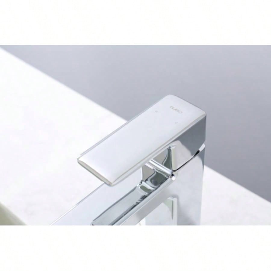 Single Hole Bathroom Faucet, Laundry Vanity Sink Faucet with Two 9/16 Hoses