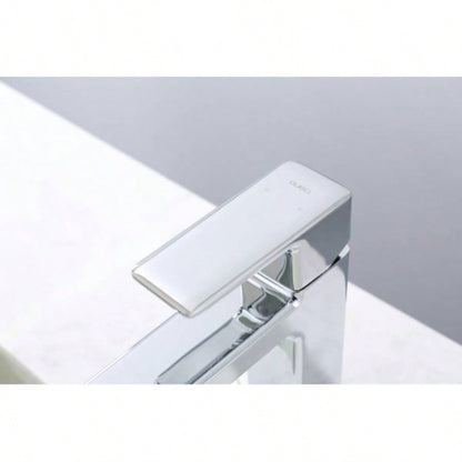 Single Hole Bathroom Faucet, Laundry Vanity Sink Faucet with Two 9/16 Hoses