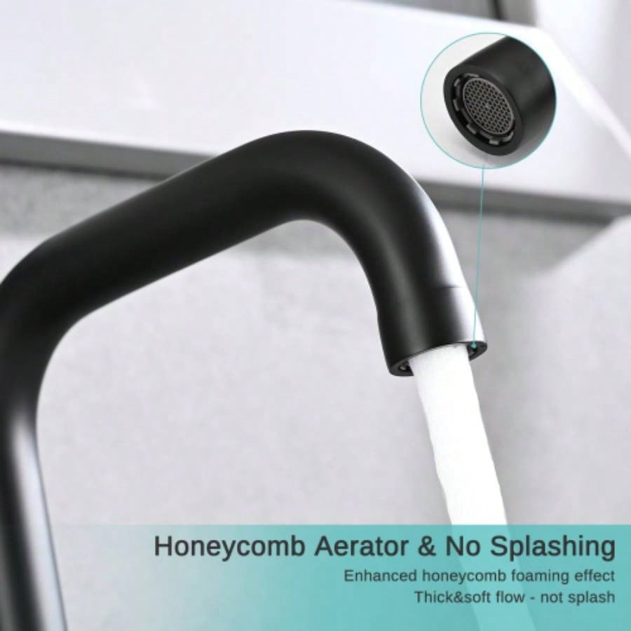 8 Inch Widespread Bathroom Sink Faucet with - Up Drain