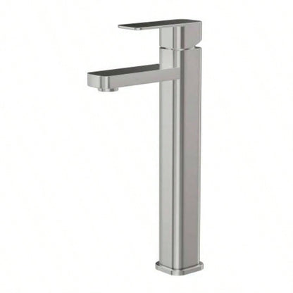 Single Handle Bathroom Faucet Brushed Nickel