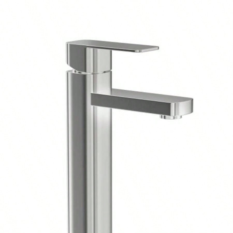 Single Handle Bathroom Faucet Brushed Nickel