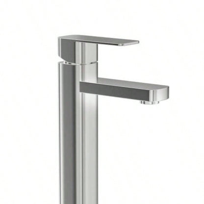 Single Handle Bathroom Faucet Brushed Nickel