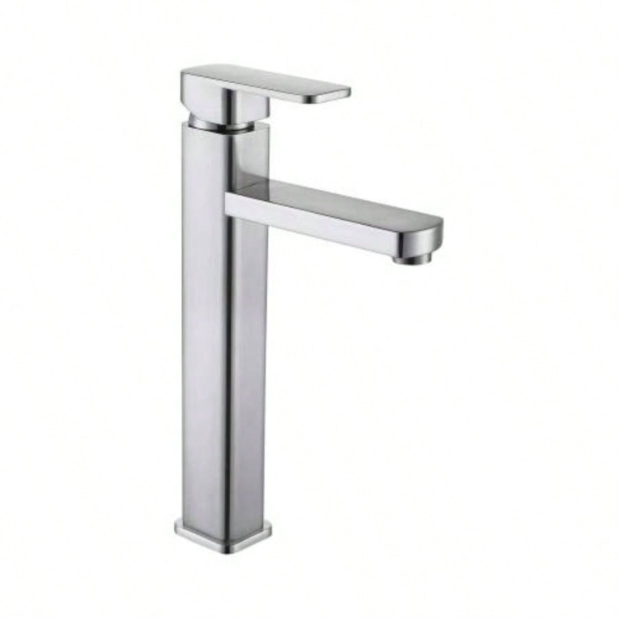 Single Handle Bathroom Faucet Brushed Nickel