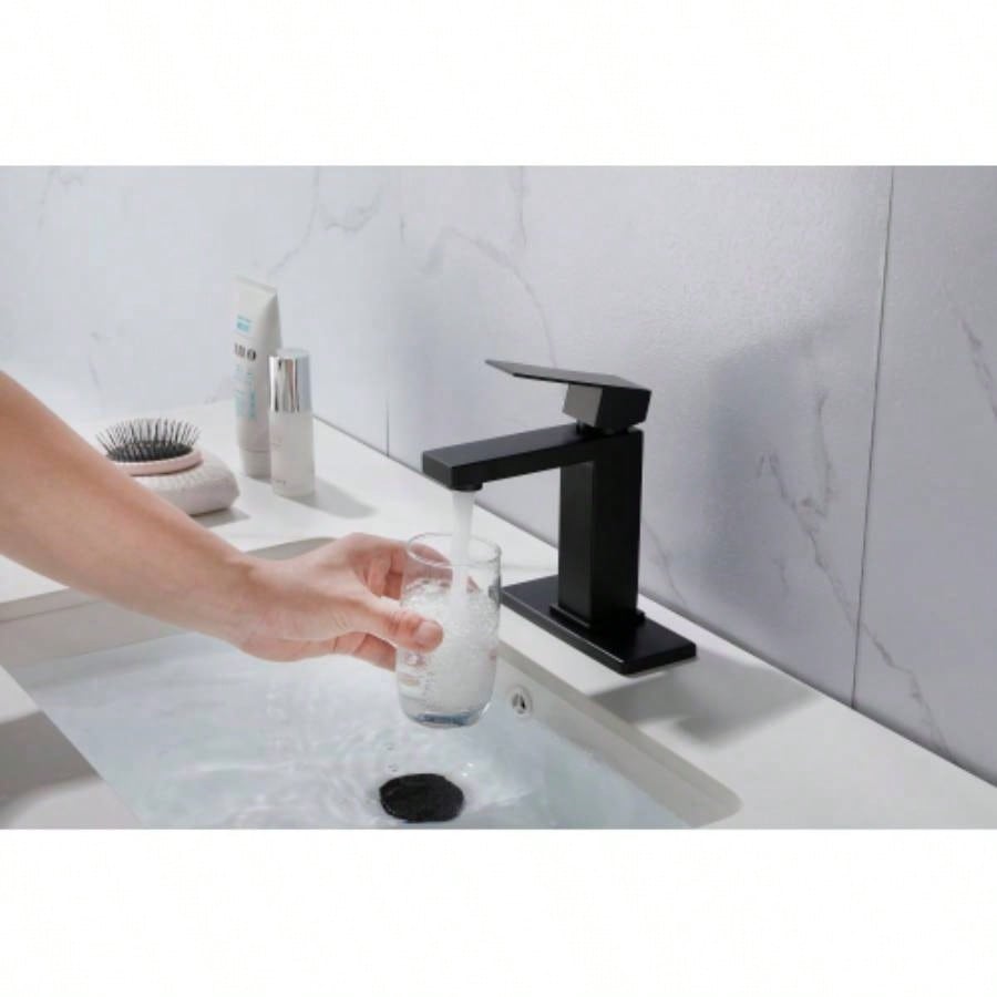 Bathroom Faucet, Single Handle Bathroom Vanity Sink Faucet