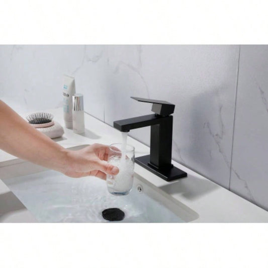 Bathroom Faucet, Single Handle Bathroom Vanity Sink Faucet