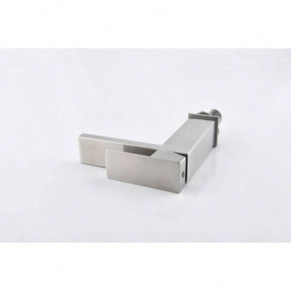Waterfall Spout Bathroom Faucet, Single Handle Bathroom Vanity Sink Faucet
