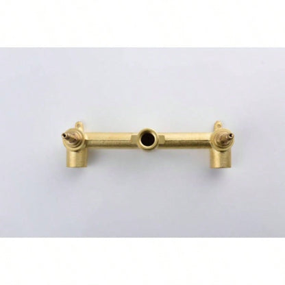 Wall Mounted Bathroom Sink Faucet with - Up Drain No Overflow