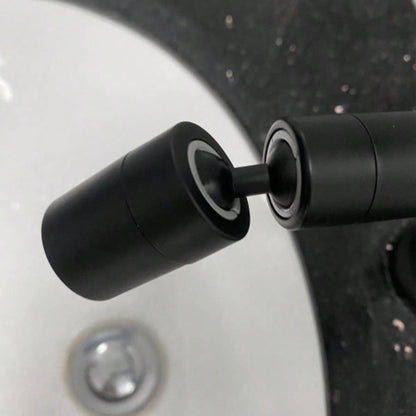 Bathroom sink faucet, single hole bathroom faucet modern single handle vanity basin faucet