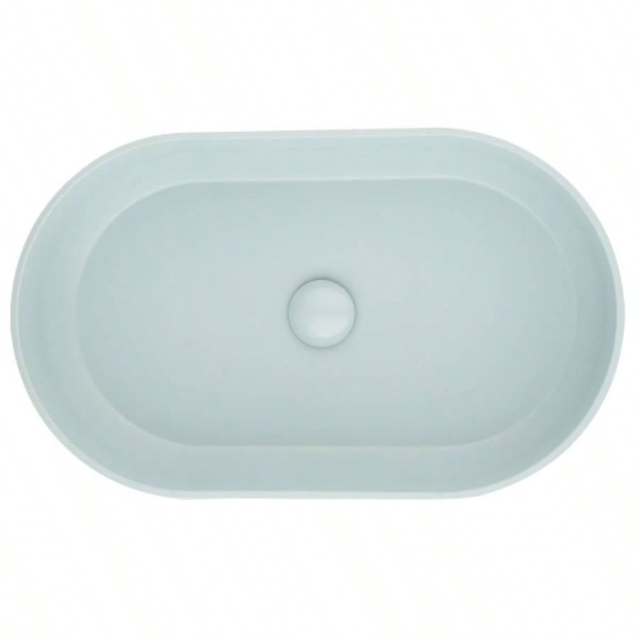 Modern Oval 24x14 Above Bathroom Vessel Sink, Bathroom Sink