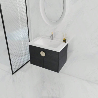 28 Inch Soft Close Doors Bathroom Vanity With Sink, Small Bathroom, KD - Packing