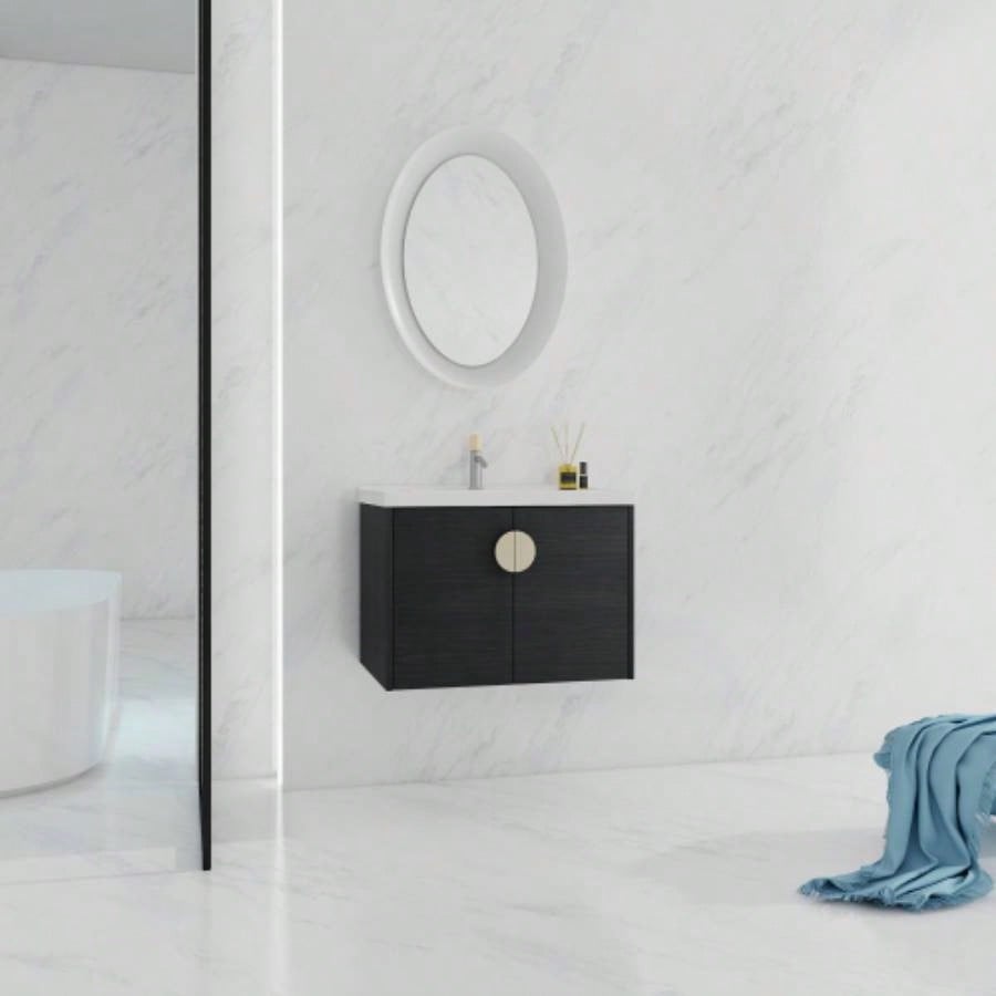 28 Inch Soft Close Doors Bathroom Vanity With Sink, Small Bathroom, KD - Packing