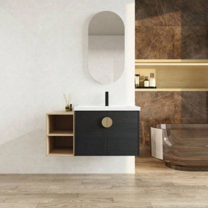 28 Inch Soft Close Doors Bathroom Vanity With Sink, Small Bathroom, KD - Packing