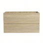 36 Wall - Mounted Bathroom Vanity With Ceramic Sink, 2 - Soft Close Drawers, KD - Package