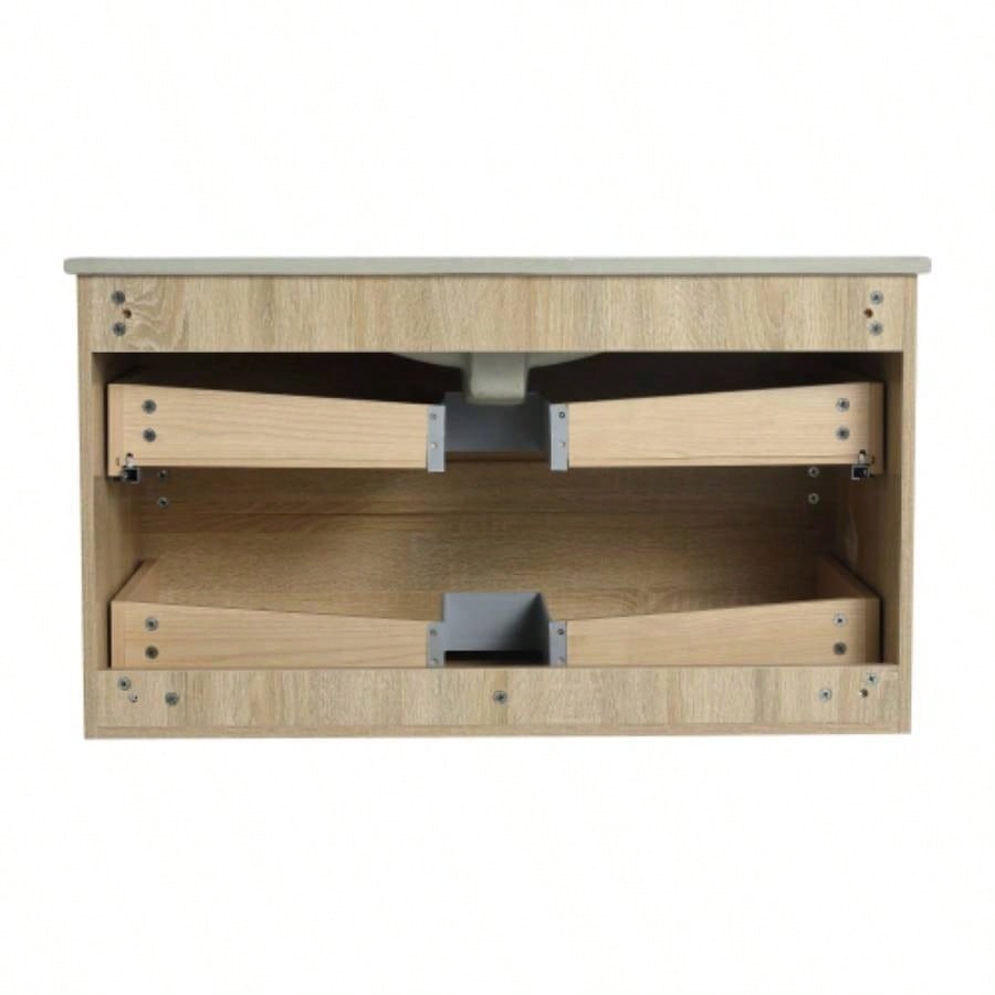 36 Wall - Mounted Bathroom Vanity Only Cabinet BodyBVB01936LTO - 2