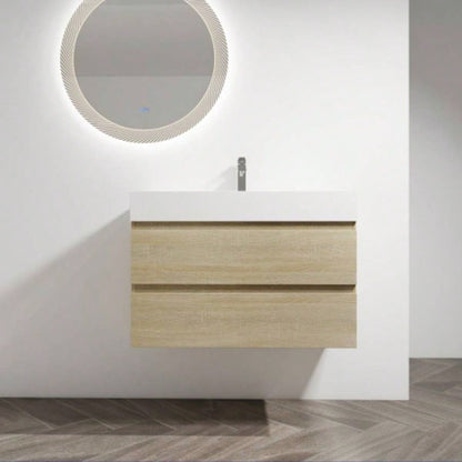 36 Wall - Mounted Bathroom Vanity Only Cabinet BodyBVB01936LTO - 2