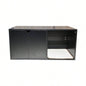 Modern Wooden House with Scratching Pad, Litter Box Enclosure, Spacious Hidden Litter Box - 33.46x 21.06x 21, 45.87 lbs