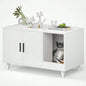 STARY Hidden Litter Box Enclosure Furniture with Scratching