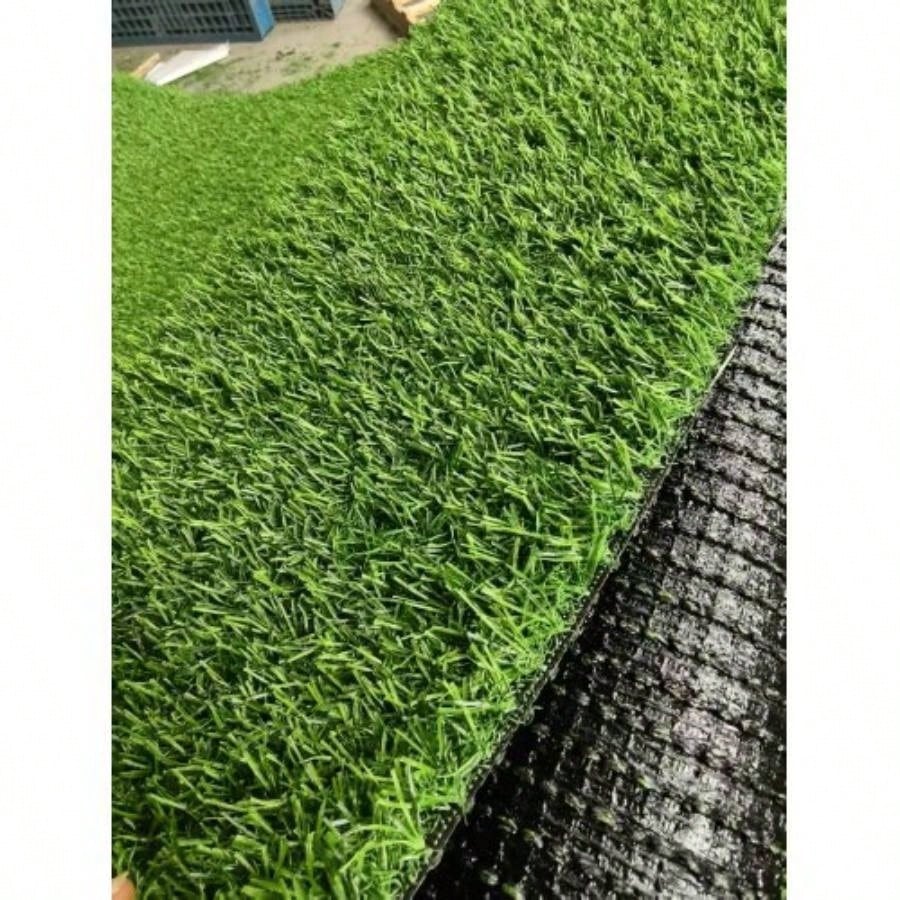 3FT *32FT Artificial turf, professional dog large turf outdoor carpet terrace pet lawn, artificial carpet with drainage holesGrass height 0.78 inches/2cm