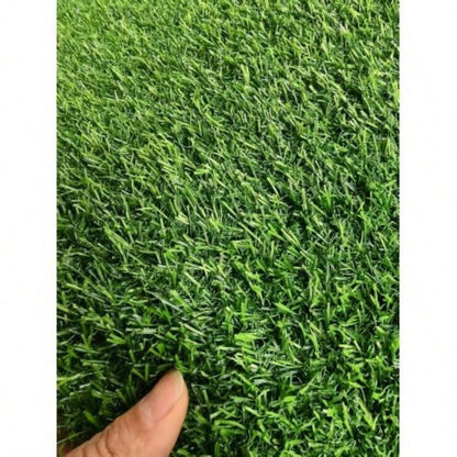 3FT *32FT Artificial turf, professional dog large turf outdoor carpet terrace pet lawn, artificial carpet with drainage holesGrass height 0.78 inches/2cm