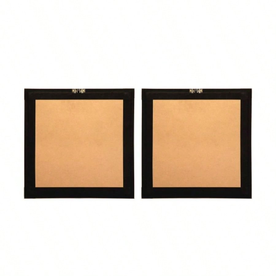 S/2 15.57x1.2x15. Shadow Box Wall Dcor