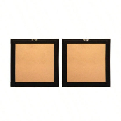 S/2 15.57x1.2x15. Shadow Box Wall Dcor