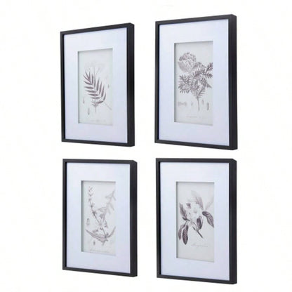 Set of 4 Botanical Wall Art Prints, Home Decor Living Room, Dining Room, Bedroom, Hallway, 20x 28