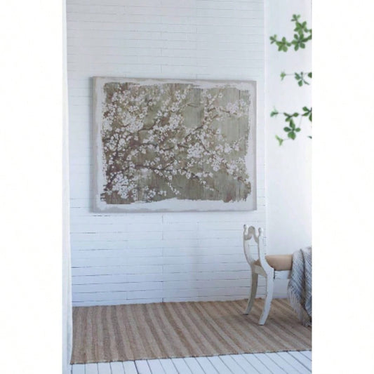 60x 48 Large Cherry Blossom Canvas Art Print, Home Decor Accent Piece