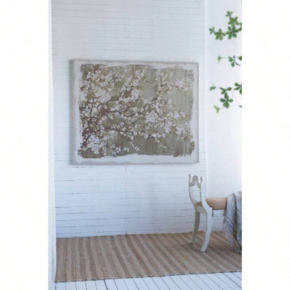 60x 48 Large Cherry Blossom Canvas Art Print, Home Decor Accent Piece