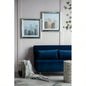 19.7x19. Ares Mirror Framed Wall Art on Mellow Golden Tint Background