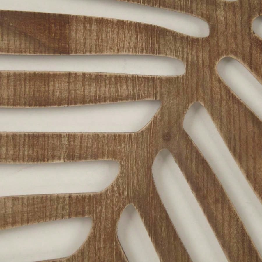 Two - tone 2 - piece Wood Panel Wall Decor Set