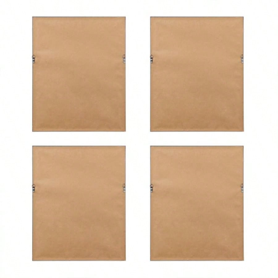 4 - piece Botanical Illustration Framed Canvas Wall Art Set