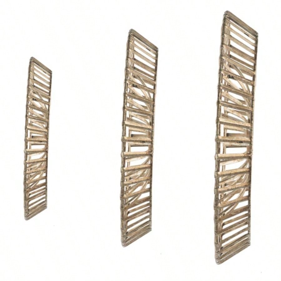 Set of 3 Jennings Metal Discs, Wall Decor