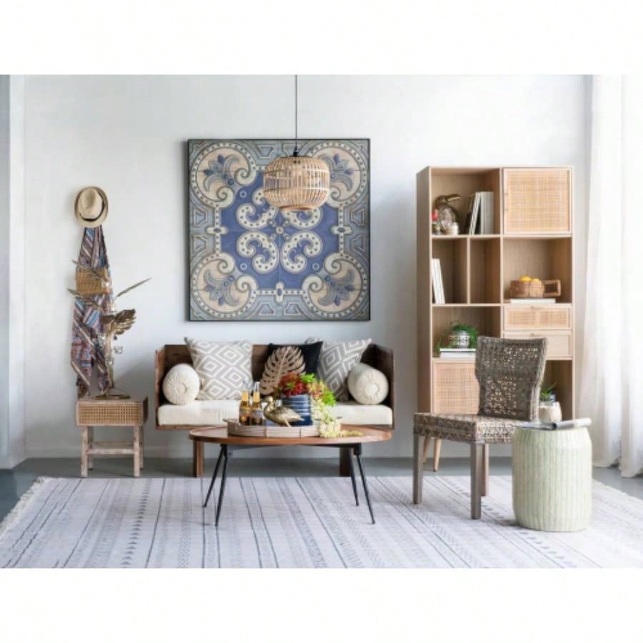 48x 48 Large Wall Art Panel, Square Wall Decor Living Room Dining Room Office Bedroom
