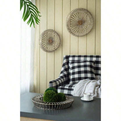 Set of 3 Jennings Metal Discs, Wall Decor